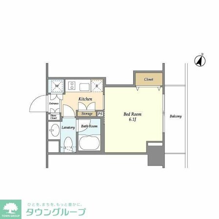 エムジー目黒駅前の物件間取画像